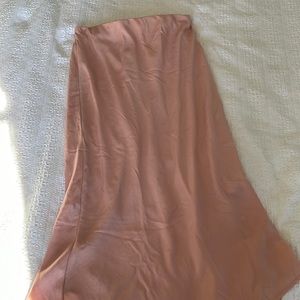 Target pink maxi skirt